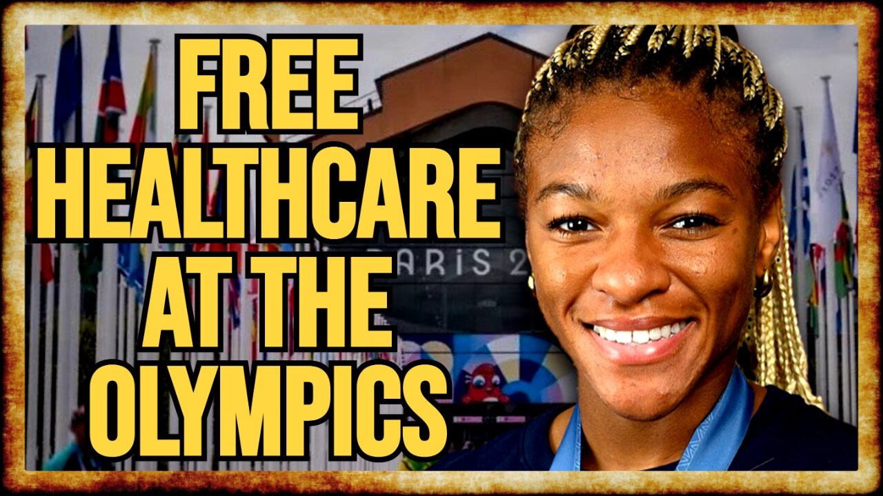 American Athlete STUNNED by FREE HEALTHCARE at Paris Olympics