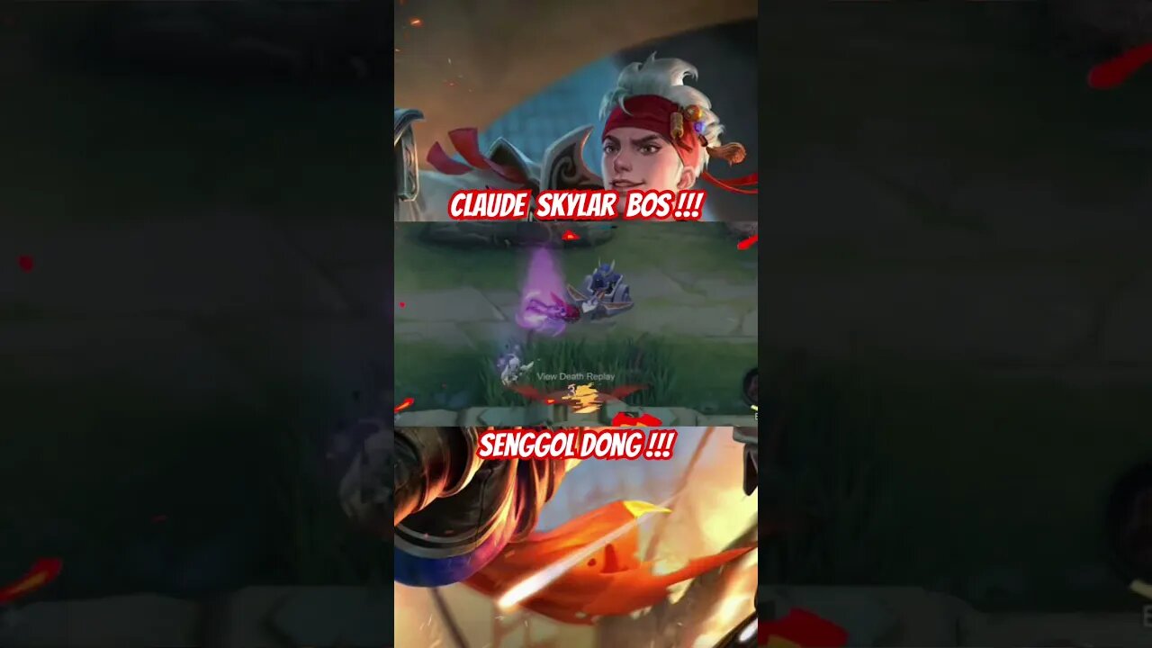 CLAUDE SKYLAR NI BOS ‼️SENGGOL DONG ‼️ #mobilelegends #mpl