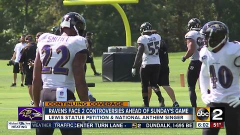 Ravens Face 2 controversies ahead of Sunday's game