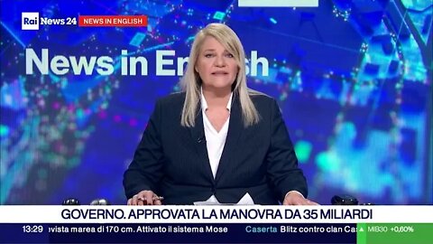 Il Tg in lingua inglese di RaiNews24 22 novembre 2022