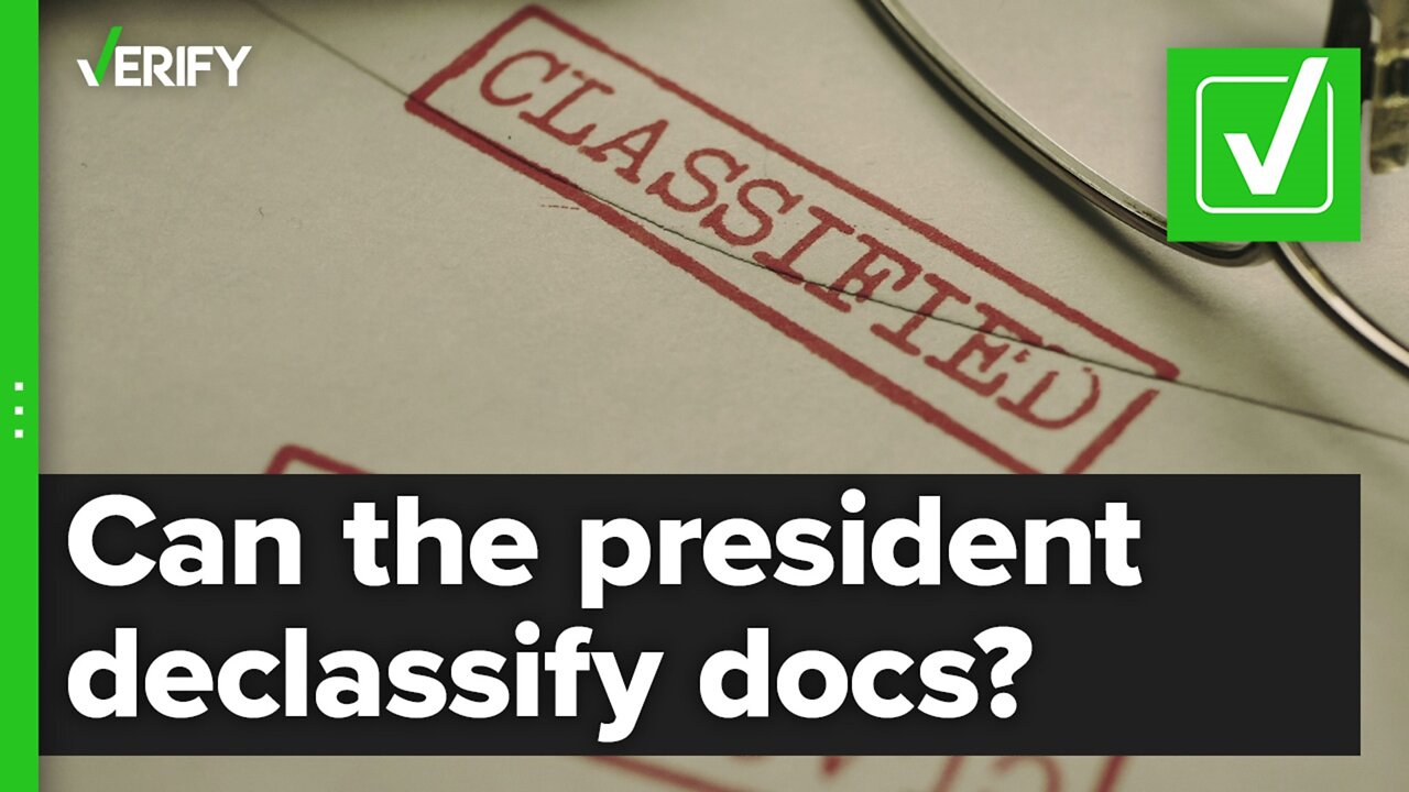 Declassification by POTUS - There is no required protocol to declassify