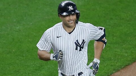 Giancarlo Stanton Brings The Gun Show To Spring Training Presser