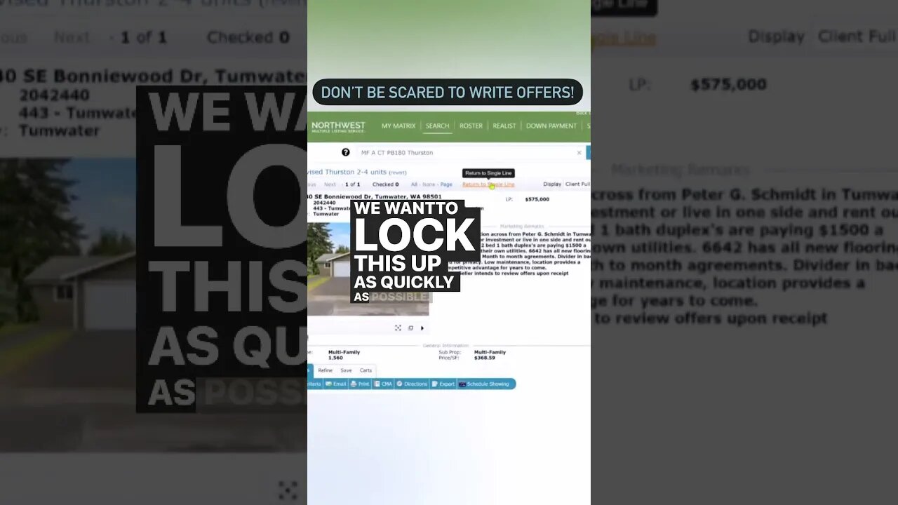 Submitting an offer doesn’t mean you’re closing tomorrow!#realestateinvestingtipsandtricks #shorts