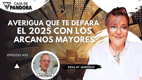 AVERIGUA QUE TE DEPARA EL 2025 CON LOS ARCANOS MAYORES con Rosa Mª Martínez