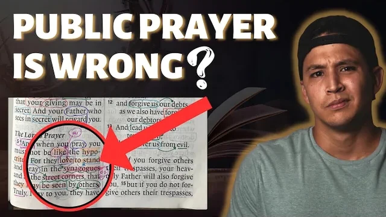 God Hates THIS Kind Of Prayer | Beginner's Bible Study In Matthew 6:5-6