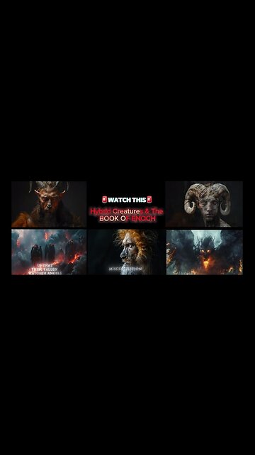 The Book of Enoch gives different perspective: Generic experients on humans & animal