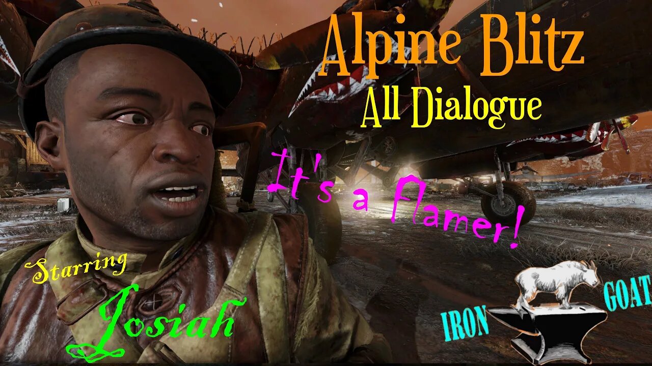 Zombie Army 4: Dead War - Alpine Blitz All Dialogue - "WW1" Josiah