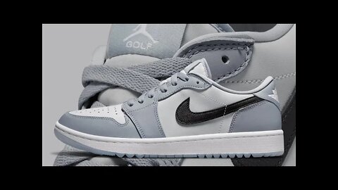 Unboxing the Air Jordan 1 Low G in Wolf Grey - Poor Man's Jordan Dior barely looks like a Golf Shoe!