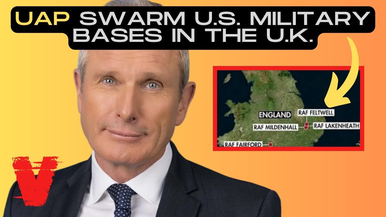 HIGH ALERT Mystery UAP swarm over US Military Bases In The UK