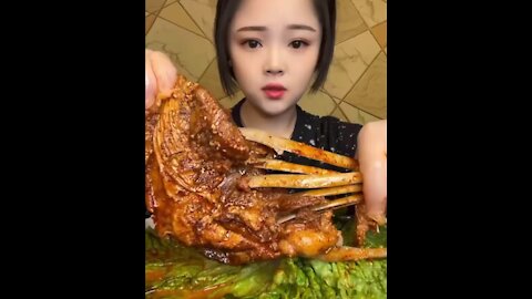 MUKBANG ASMR CHINESE FOOD lamp