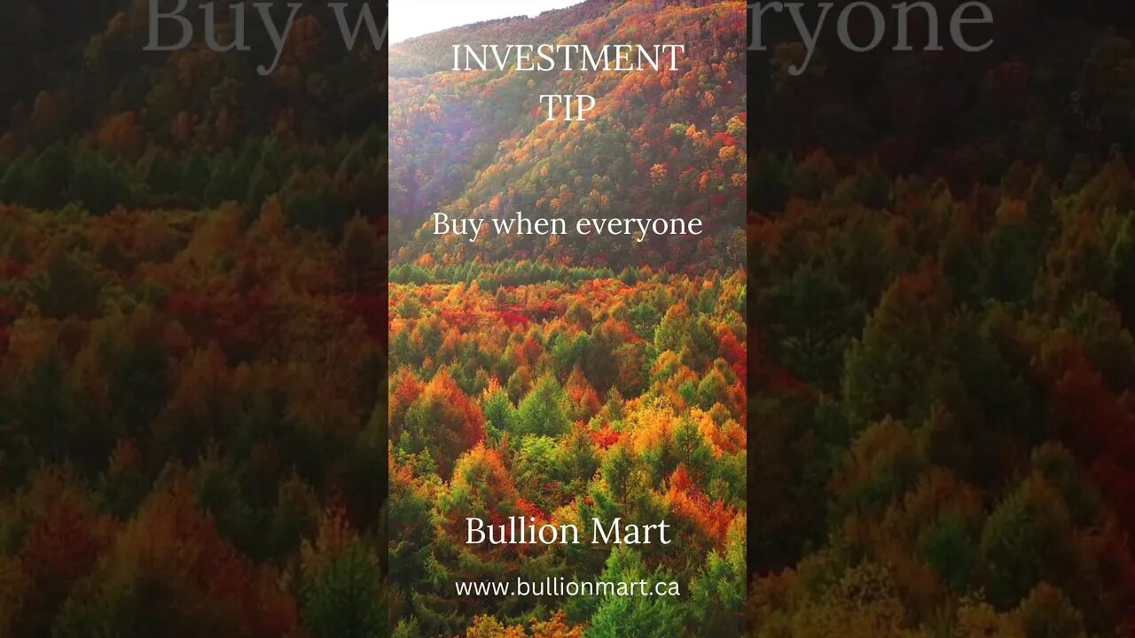 Investment Tip from Bullion Mart