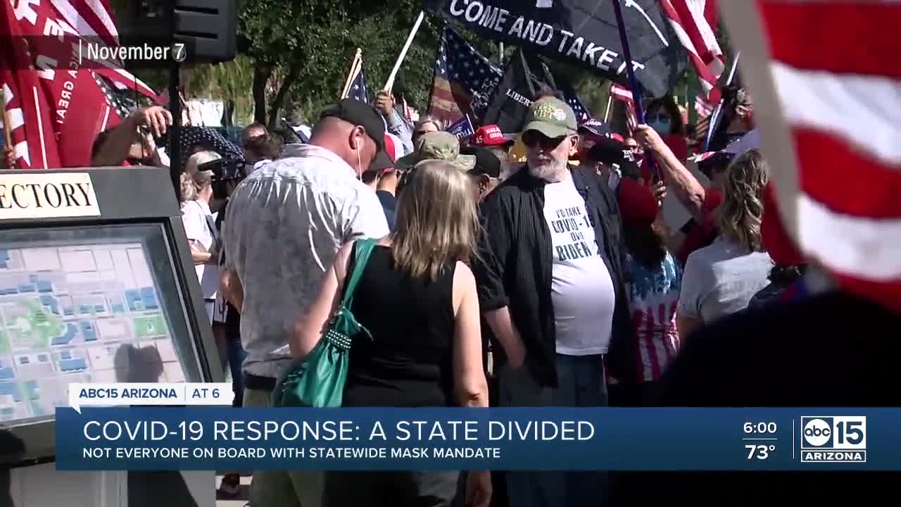 Arizonans appear divided on Governor Ducey’s COVID-19 response