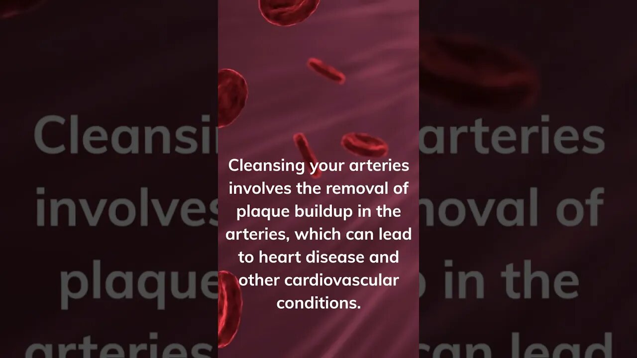 Uncovering the Secret to a Healthy Heart - Cleansing Your Arteries! #shorts