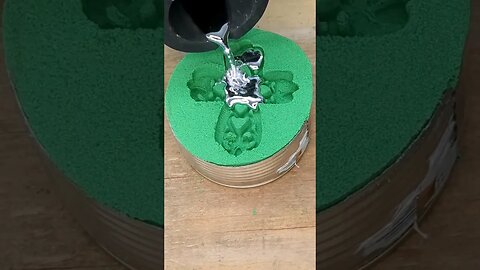 Molten Metal is Cool and Satisfying #satisfying #cool #shorts