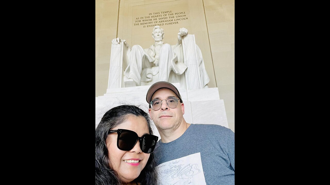 Walking along the Washington Mall