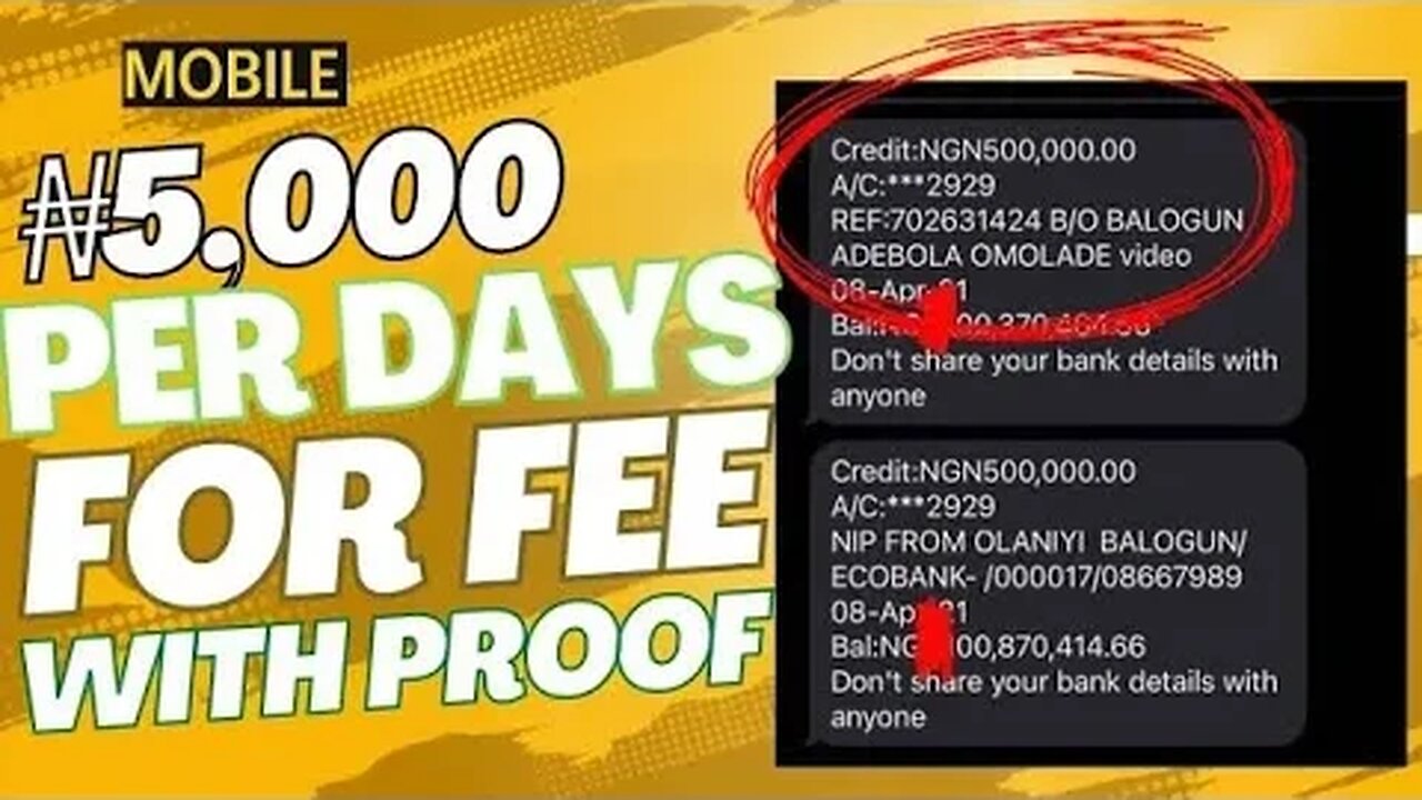 How I made 5,000 naira every day in Nigeria with one site ( make money online in 2023 )