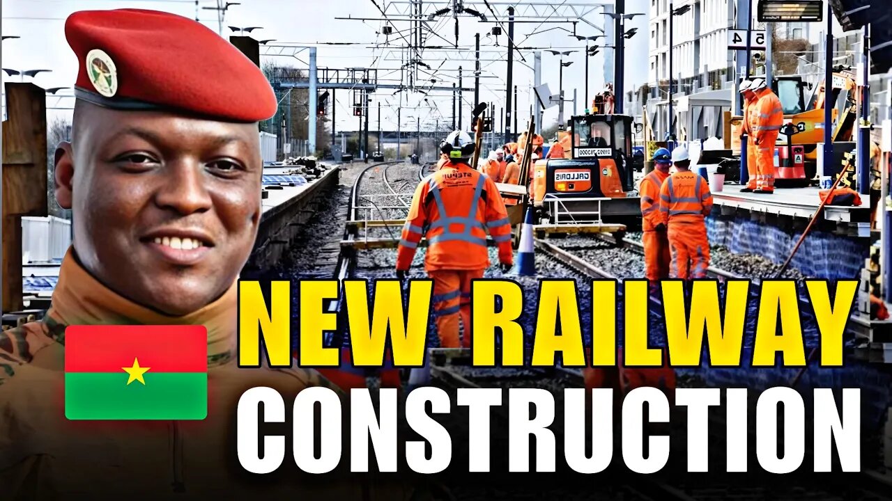 Corrupt African Leaders Embarrassed As Ibrahim Traore Starts RAILWAY Construction In Burkina Faso