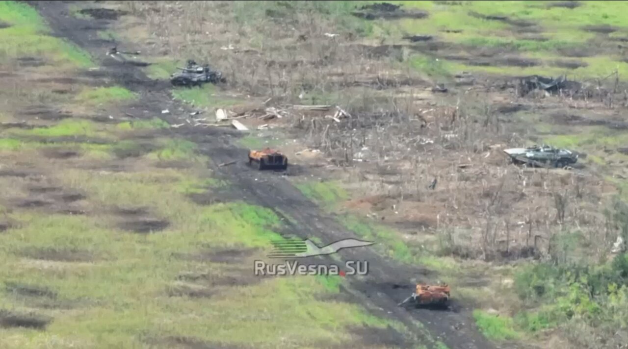 A cemetery of the Armed Forces of Ukraine near in Rabotino in the Zaporozhye region.