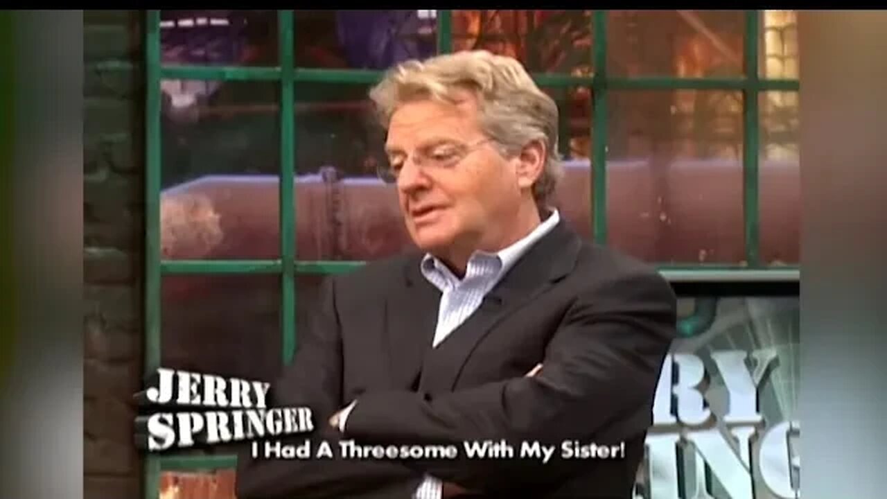 JERRY SPRINGER MY CONDOLENCES