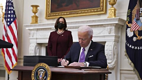 Mysterious Voice Interrupts Biden Remarks, Announces "Plea Sentence"