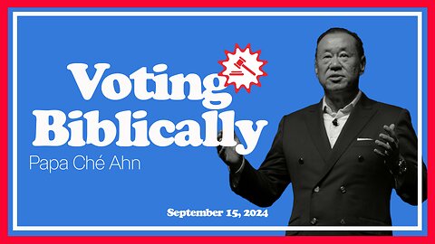 Harvest Rock | Che Ahn | Voting Biblically