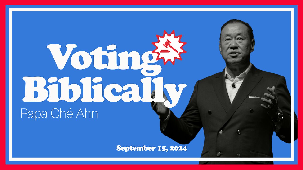 Harvest Rock | Che Ahn | Voting Biblically