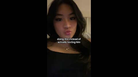 Doing this instead of texting him