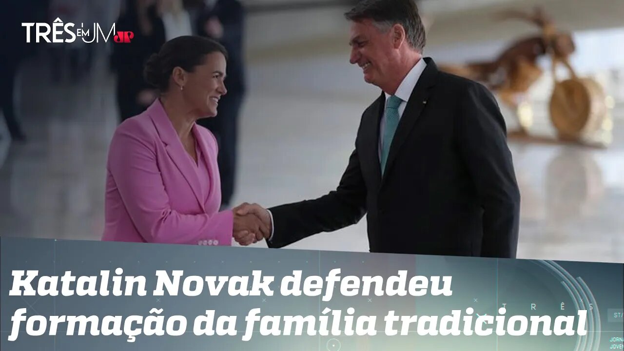 Bolsonaro e presidente da Hungria ressaltam valores conservadores em reunião