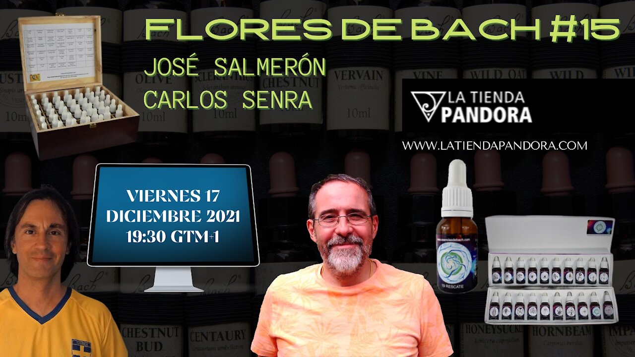 FLORES DE BACH #15, con José Salmerón y Carlos Senra.