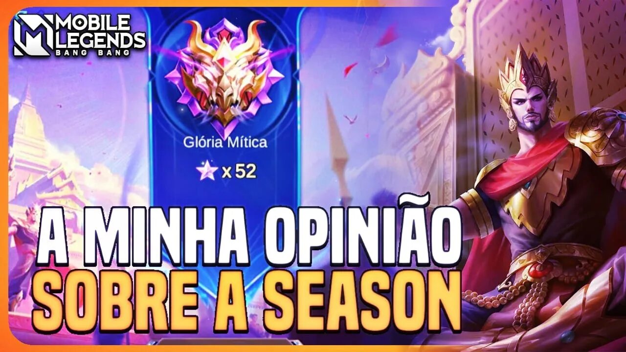 PEGUEI GLÓRIA MÍTICA NA SEASON 28 E ESSA É A MINHA OPINIÃO | MLBB