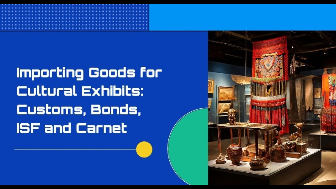 Unlocking the Secrets of Importing Goods for Cultural and Artistic Exhibitions!