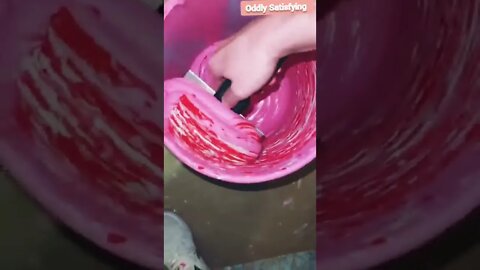 Satisfying paint cleanup