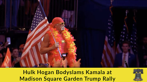 Hulk Hogan Bodyslams Kamala at Madison Square Garden Trump Rally