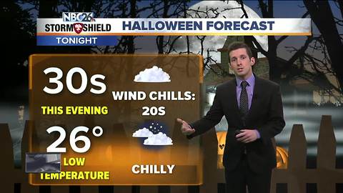 Coldest Halloween in 21 years