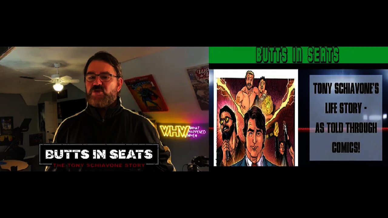 Wrestling & Comics: AEW Commentator Tony Schiavone Has A Comic - Thanks To Crowdfunded Comics