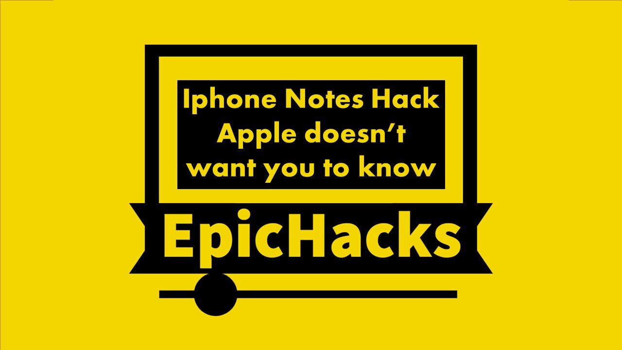 Iphone Notes Hack #shorts