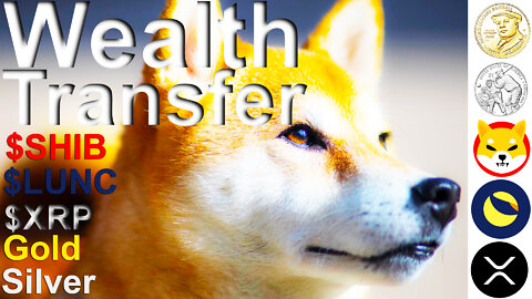 The Wealth Transfer - SHIB, LUNC, XRP, Gold and Silver - Shiba Inu, Luna Classic Ripple XRP