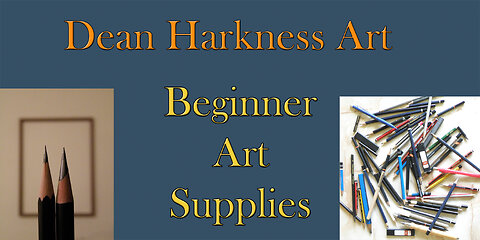 Beginner art supplies