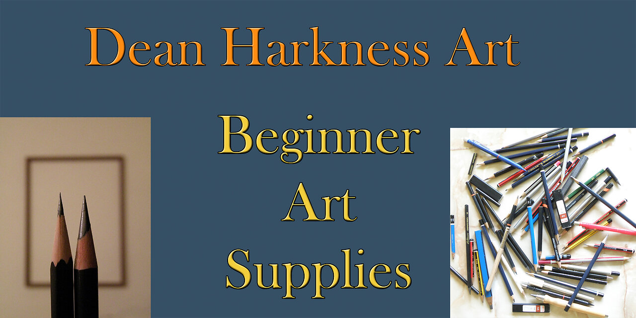 Beginner art supplies