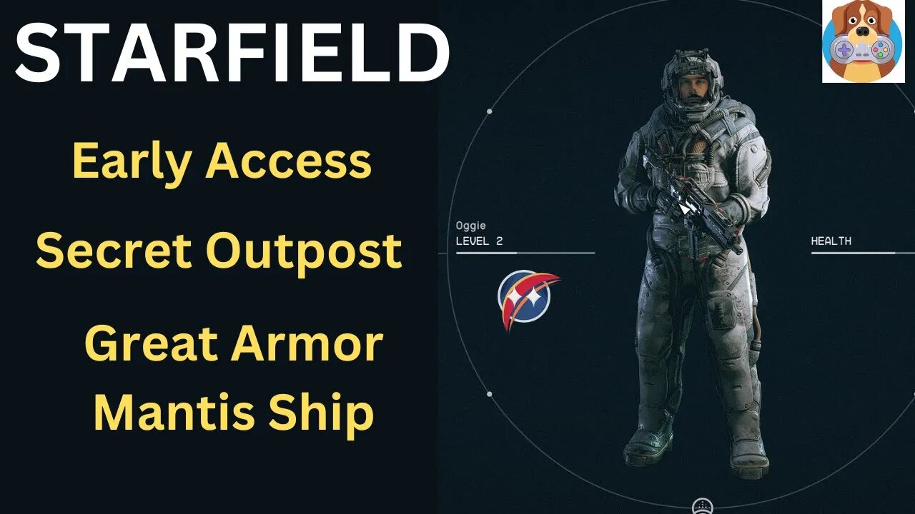 Starfield - Secret Outpost & Mantis Ship