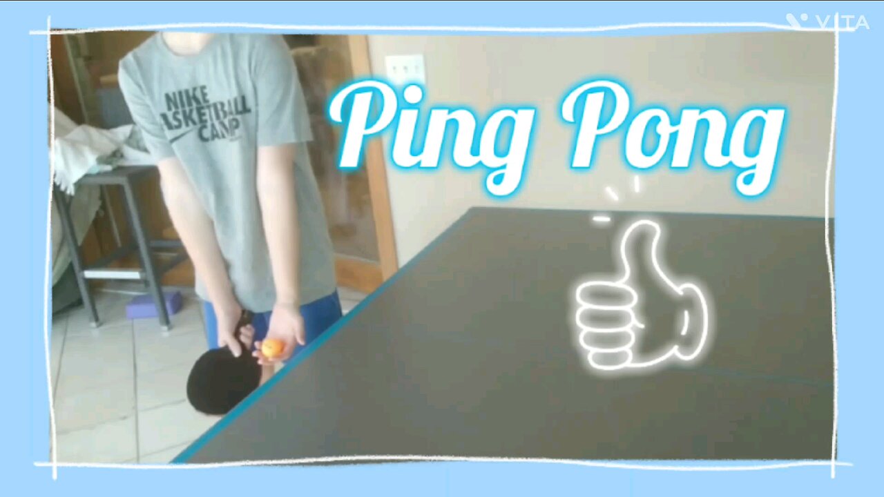 Epic Ping Pong match