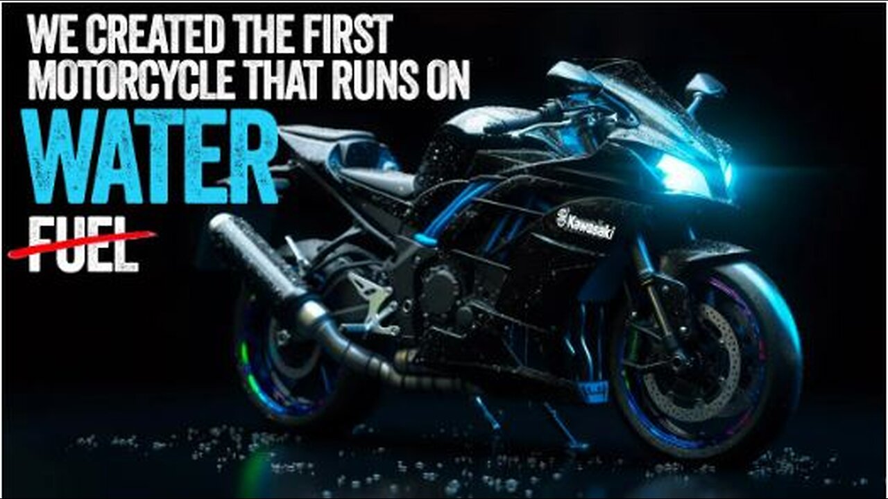 The MOTORBIKE THAT WORKS WITH WATER exists. They all said it was impossible