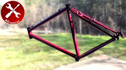 Painting Your Bike Steel Frame at Home - DIY