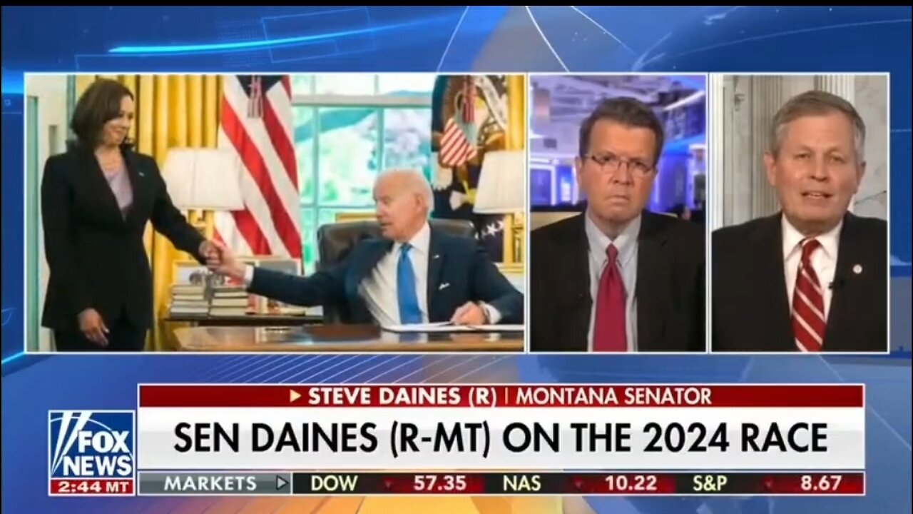 Sen Steve Daines: Biden's Too Old, Kamala's Too Liberal