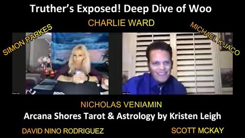 CHARLIE WARD : TRUTHER’S EXPOSED! DEEP DIVE OF WOO, ARCANA SHORES TAROT