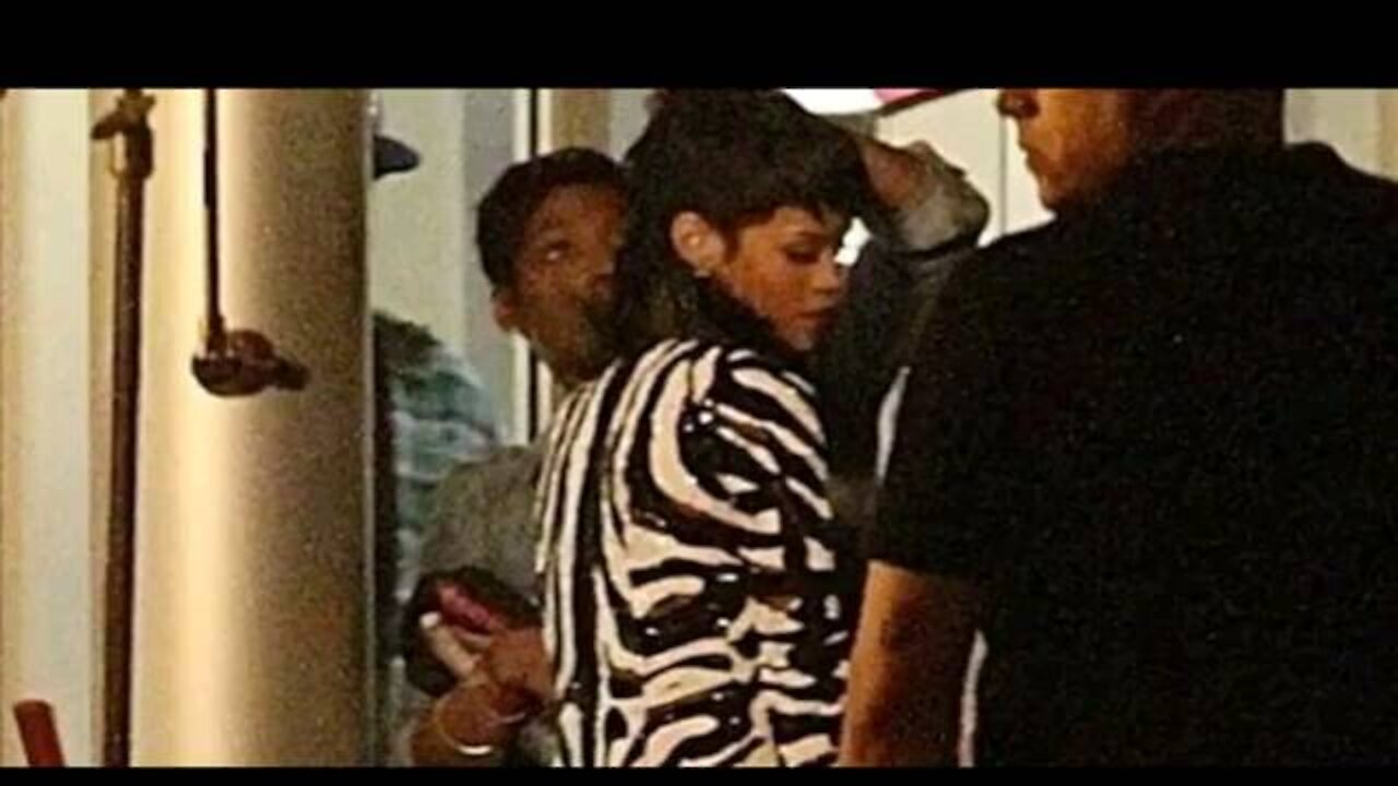 Rihanna and A$AP Rocky Heat Things During Miami Date Night"