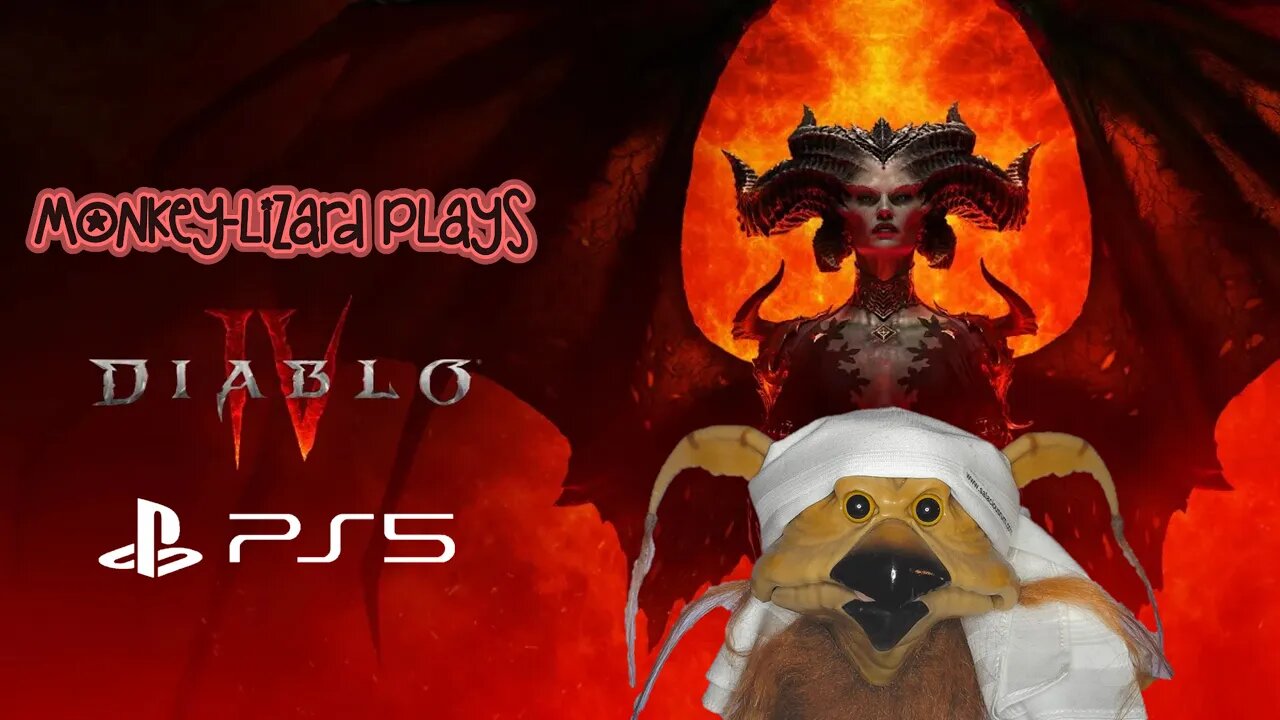 MoNKeY-LiZaRD plays Diablo IV - saLaCiouS, Super john, 100th Ghost & Chip