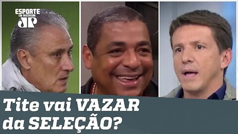 Tite vai VAZAR da Seleção? Vampeta faz "FOFOCA" de pentacampeão mundial!