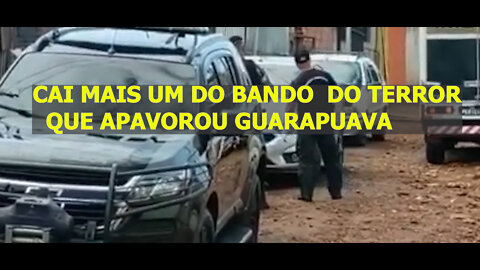 MAIS UM BANDIDO ENVOLVIDO COM O TERROR EM GUARAPUAVA É MORTO!!!