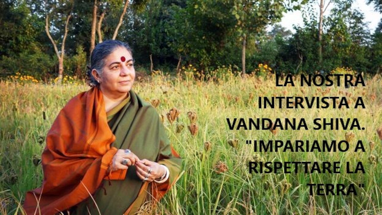 La nostra intervista a Vandana Shiva. "Le Big Tech stanno distruggendo tutto"